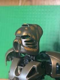 LEGO Bionicle Shadow Toa Nuva Infected Makuta 8534 Black Kanohi Hau Custom  Moc