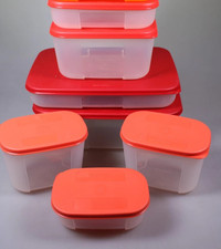 Tupperware Kühlschrank System einfrieren *großes Set* 8-teilig *NEU*OVP*