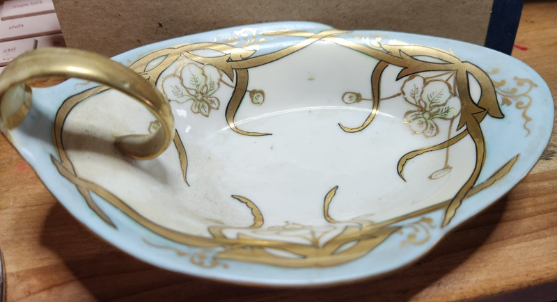 Vintage Nippon Bowl hand painted