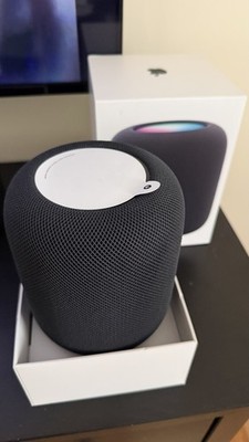 New Apple HomePod (2nd Gen.) Smart Speaker - Midnight - with Power Cord