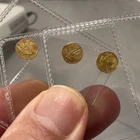 3x Mini Saint Gaudens Gold Coins 22K 2.4 Grams Liberty Gold
