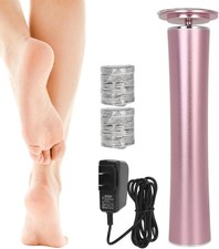 Electric Foot Callus Remover   Rechargeable Heavy Duty Cordless with 60pcs Repla