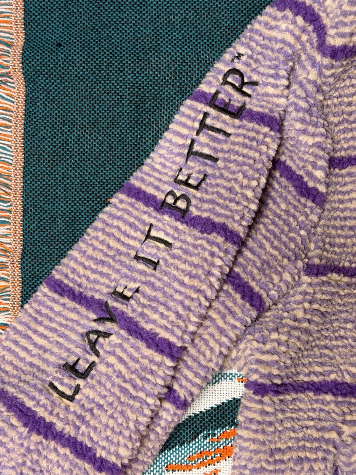 Dr. Seuss x Parks Project Adult 3XL Full Zip Purple Jacket Mountaineer Graphic - product detail image 6