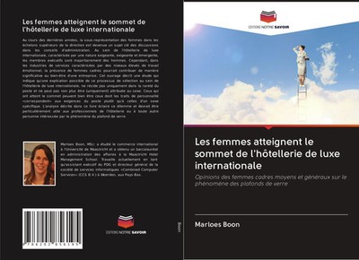 Marloes Boon | Les femmes atteignent le sommet de l'hôtellerie de luxe...