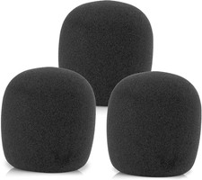 SM58 Windscreen, Mic Foam Replacement for Shure SM58 SM48 Vocal Microphone Pop F