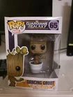 Funko Pop! Marvel Guardians of the Galaxy Dancing Groot Vinyl #65 w/ protector