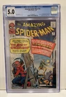 Amazing Spider-Man #18 CGC 5.0 (Marvel 1964) 1st appearance Ned Leeds