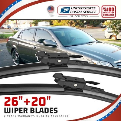 26''20''Windshield Wiper Blade OEM Quality Beam Premium Hybrid silicone-Pinch Tab