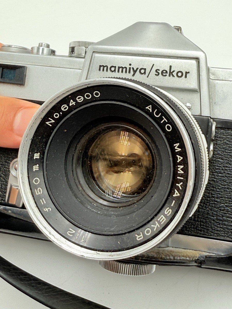 Mamiya Sekor 35mm CWP SLR Film Camera With 50mm Lens For Parts! | eBay