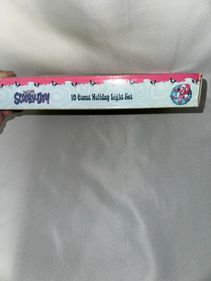 Scooby Doo Light Set 10 Gemmy 2001 Cartoon Network Holiday String Light VTG Nib - Image 2 of 4