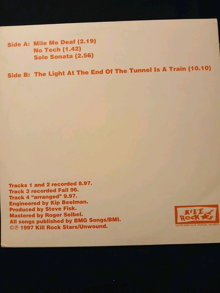 Unwound The Light At The End Of The Tunnel Is A Train Lp - Image 2 of 4