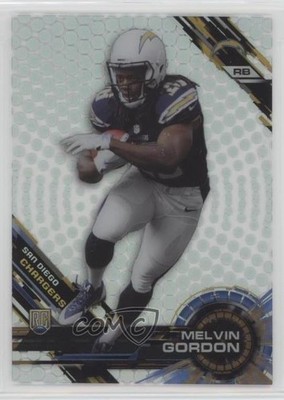 2015 Topps High Tek Pattern 2 Spiral/Dots Melvin Gordon #95 Rookie RC 1i7