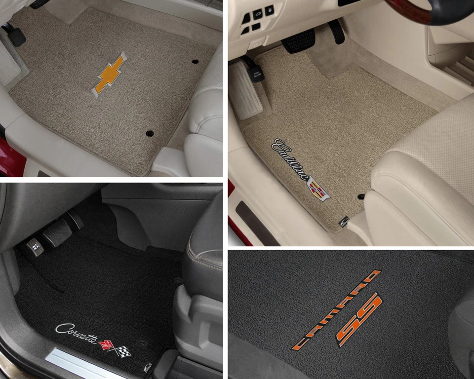 Juego de alfombrillas clásicas personalizadas para Honda CR-V 2001 con logotipo (4 piezas) #SHP Foto 2 de 4