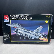 AMT/ERTL 1/72 General Dynamics F-16C Block 40 NOS Open Box Sealed Bags