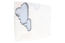 IKEA Rideau Nuages Coton Multicolore Moderne 145x250 cm