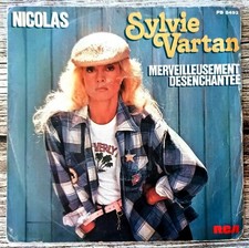 Disque vinyle 45 tours Sylvie Vartan 2 titres collection Vintage