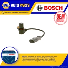 RPM / Crankshaft Sensor fits AUDI A6 C6 2.0 05 to 11 Bosch 06A906433G 06A906433L