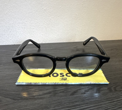 MOSCOT Lemtosh Black Round Full Rim Plastic Eyeglasses Frame 46-24-145
