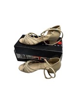 SUPADANCE Tan TAUPE LEATHER 6 US 1.5" HEEL New in Box