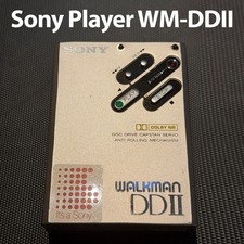Sony Walkman WM-DDII Player Cassette Player GOOD WORK