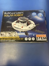 STEM Build and Learn Solar Robot Space Shuttle Astronaut 6-In-1 Robot Model Kit