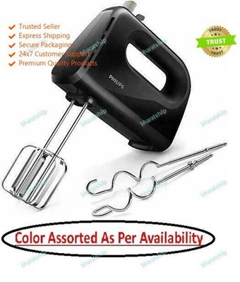 Philips Hand Mixer 5 Speeds & Stainless Steel Strip Beaters Powerful 300 W Motor
