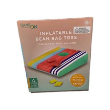 Inflatable Bean Bag Toss - Game On NEW AGES 8 - Pool And Lawn Mult Color