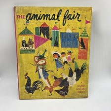 VTG Giant Golden Book The Animal Fair Alice & Martin Provensen 1st Ed/Print 1952