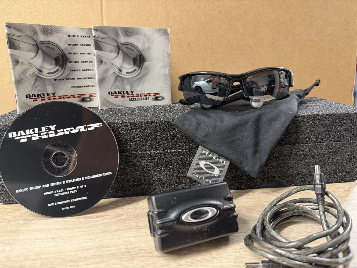 超貴重OAKLEY THUMP PRO 256MB 音楽プレーヤー付きサングラス Oakley