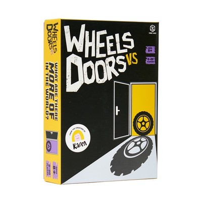 Format Games Board Game Wheels Vs. Doors Box VG+/NM