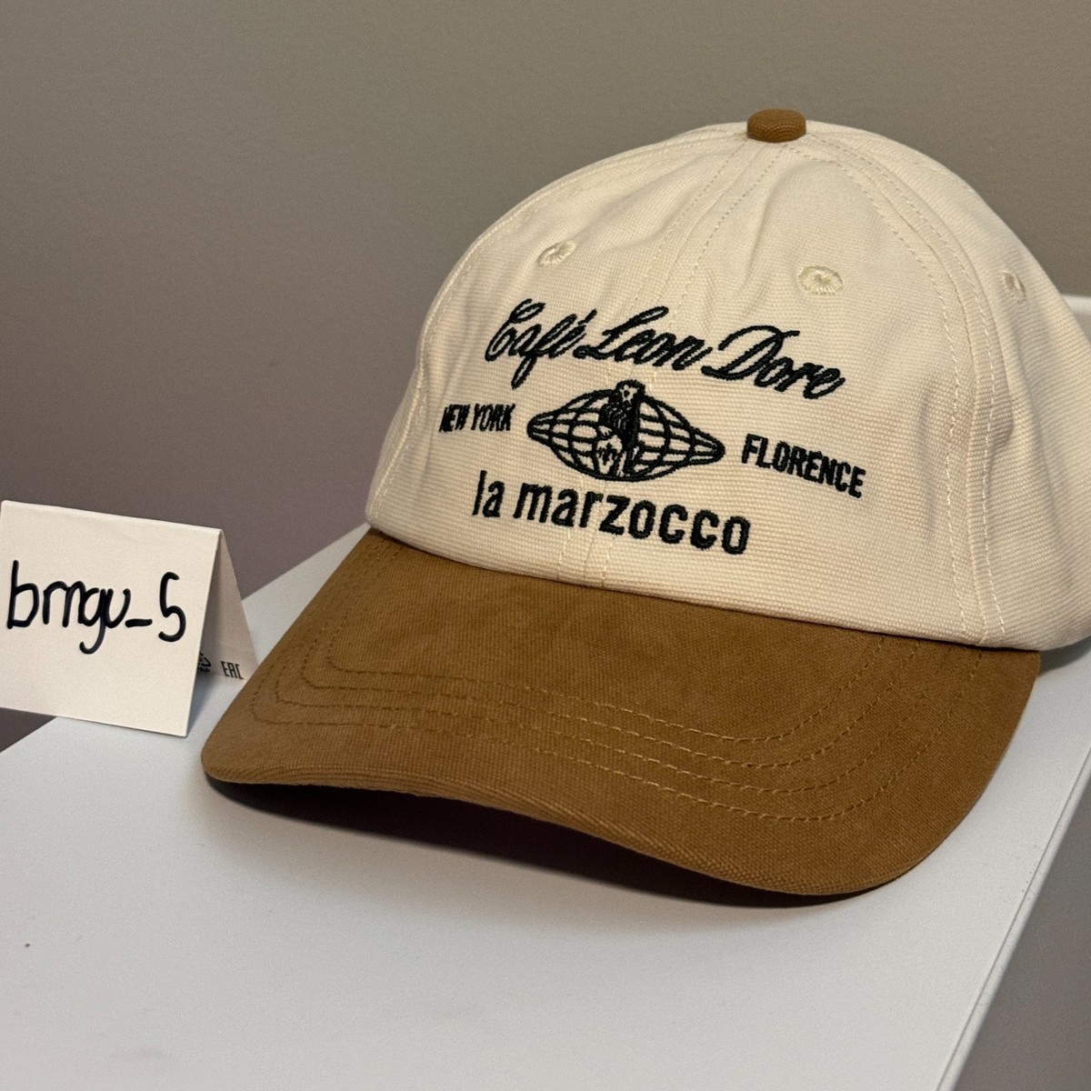 Aimé Leon Dore greek lady cap Aime Leon Dore Aime Leon Dore ALD Art Form Greek Lady Logo Hat
