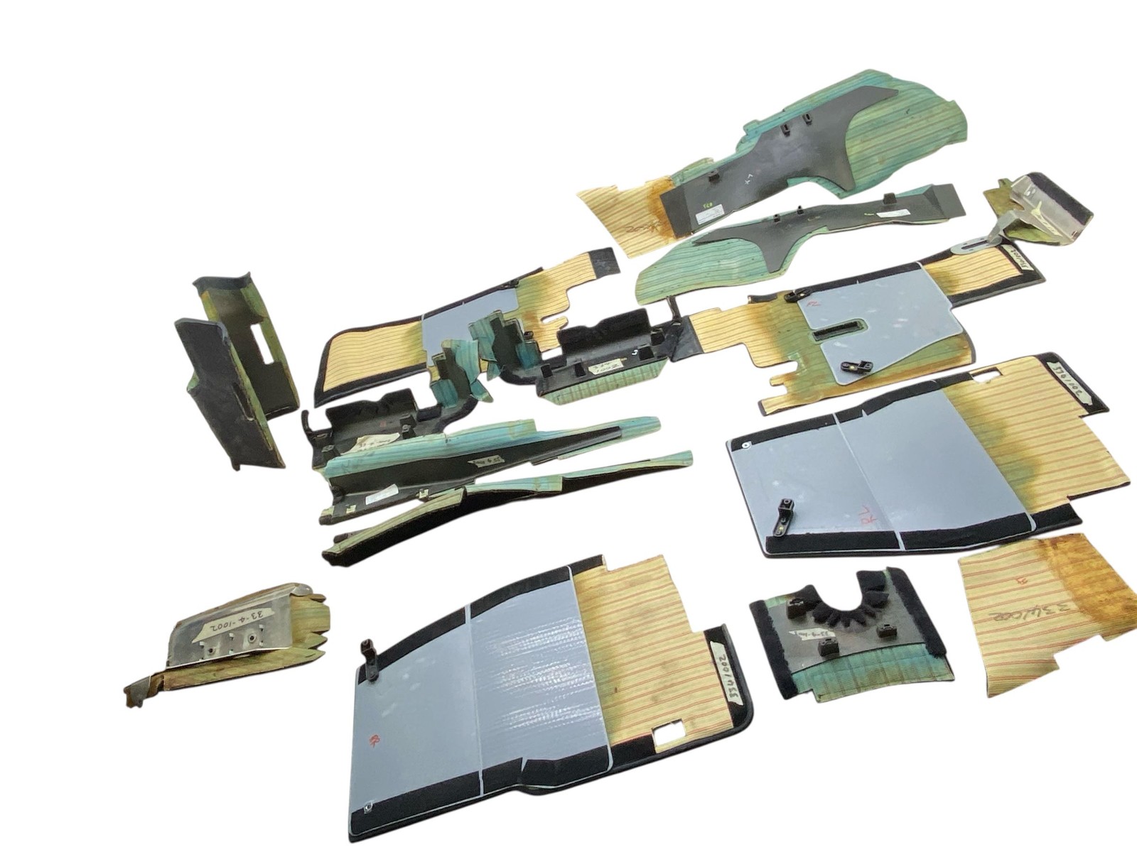 2010-2020 BENTLEY MULSANNE FRONT REAR LEFT RIGHT INTERIOR FLOOR RUG MAT SET 13