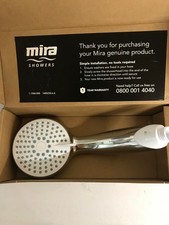 Mira Showers Zest Universal 90mm 4-Spray Shower Head - Chrome
