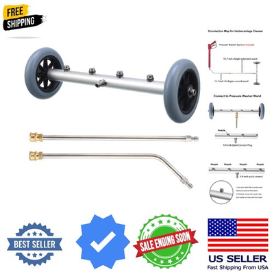 #ad Pressure Washer Undercarriage Cleaner 16 Inch Undercarriage Washer Pressure... $51.19