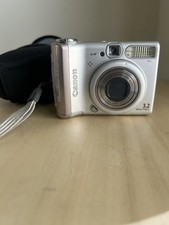 Canon PowerShot A510 Digital Camera with Case and Memory Card 3.2MP Silver
