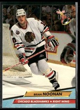 🏒 1992-93 Fleer Ultra  - Brian Noonan Blackhawks #280