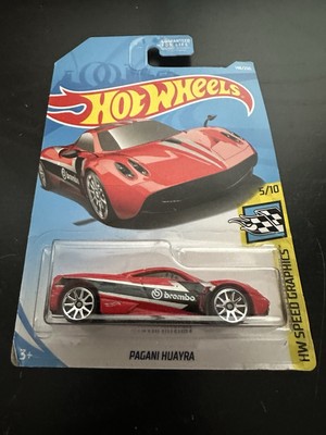 Hot Wheels Pagani Huayra Brembo Red HW Speed Graphics #5/10 #148/250