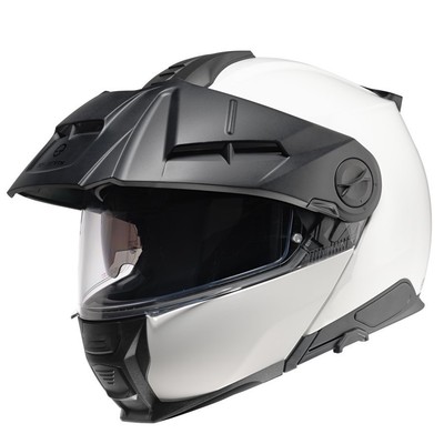 Schuberth E2 Modular Motorcycle Helmet Glossy White