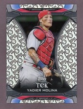 2021 Topps Update Tek 70th Anniversary Yadier Molina St. Louis Cardinals