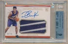 DEVIN BOOKER 2015/16 NATIONAL TREASURES RC GOLD AUTO PATCH RPA #09/10 BGS 9 MINT