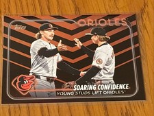 2024 Topps Update Soaring Confidence Holiday Foil #US285 Henderson/Holliday RC