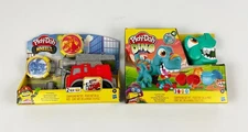 Hasbro F1504 3 Play-Doh Dino Crew Crunchin' T-Rex and Wheels Fire Engine Bundle