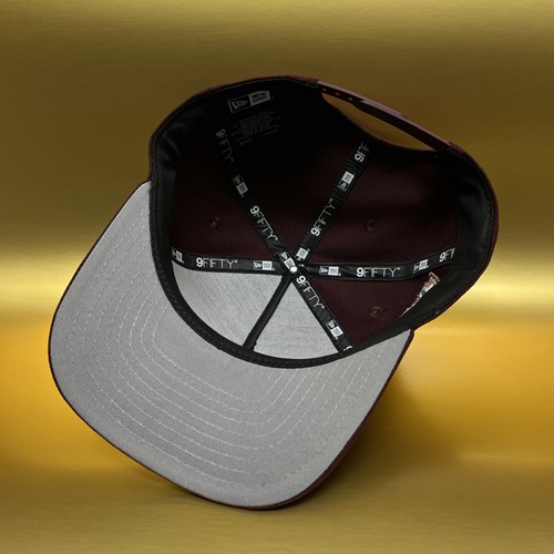 Anaheim Mighty Ducks NHL Plum 9fifty A-Frame Stretch Snapback - Bild 5 von 5