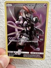 Armored Mewtwo SM228 Black Star Promo Sun & Moon Promo With A Swirl On Foot 🦶🌀