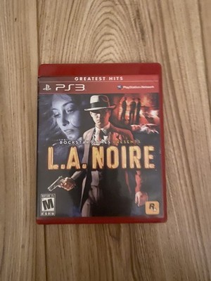 LA Noire PS3 Rot Greatest Hits Spiel mit Anleitung