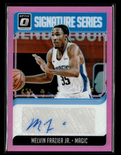 Melvin Frazier Jr 2018-19 Optic Signature Series Pink Prizm Auto 24/25