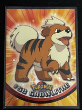 Topps 1999 Pokémon TV Animation Edition Growlithe Arcanine #58-59 Lot (2)