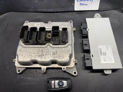 2013 2014 BMW X3 F25 2.0L ENGINE ECM ECU CAS 4 DME KEY SET OEM Tested