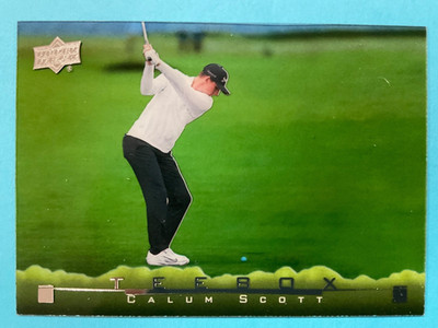 2026 Upper Deck Calum Scott Teebox Card #T-27