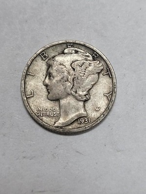 1931 S Mercury Dime A